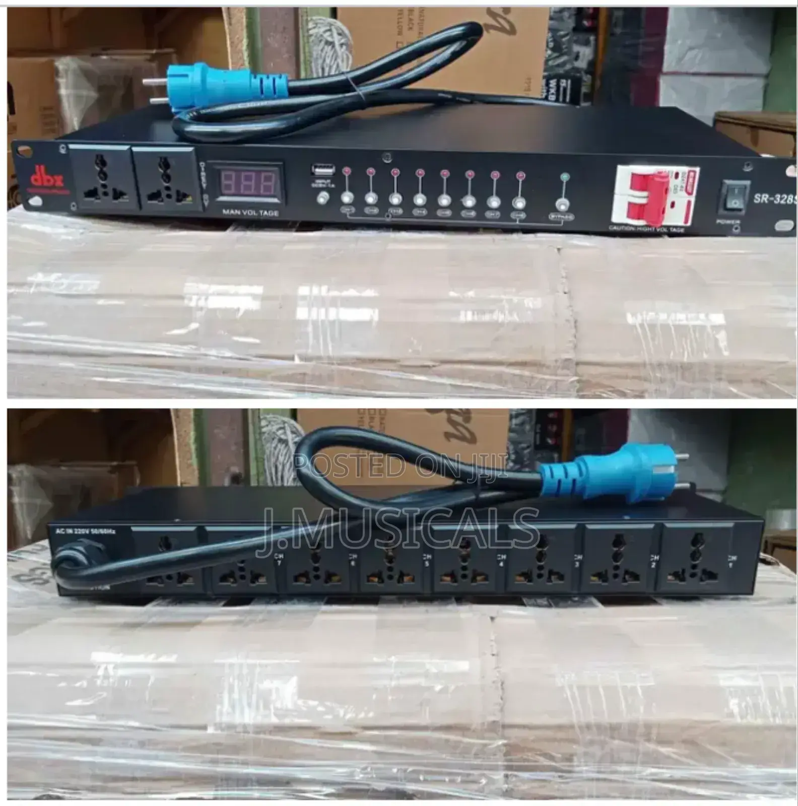 DBX 10 Channels Power Sequencer With Circuit Breaker.