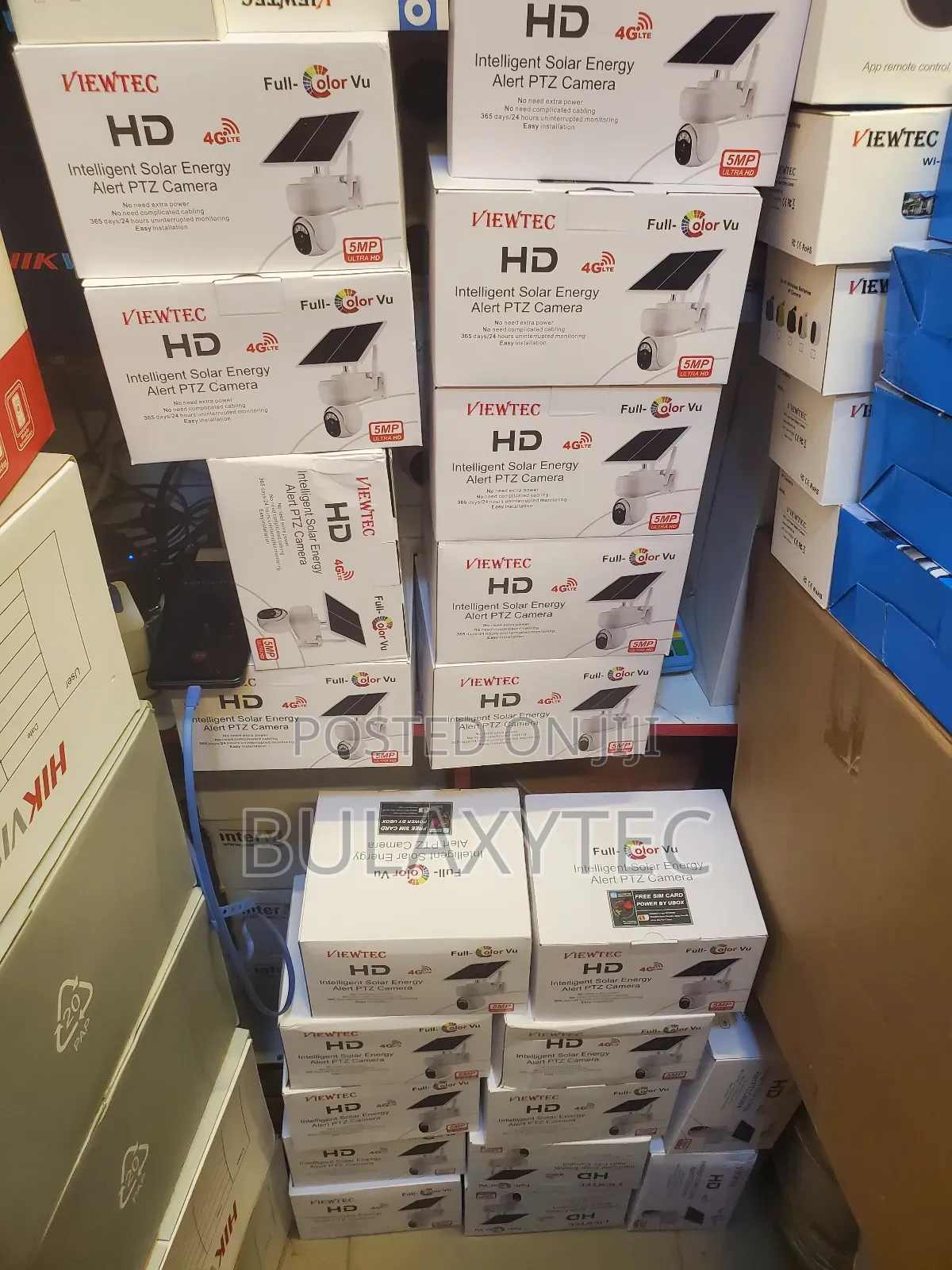 Ubox Solar 4g Dual Lens PTZ Security Camera