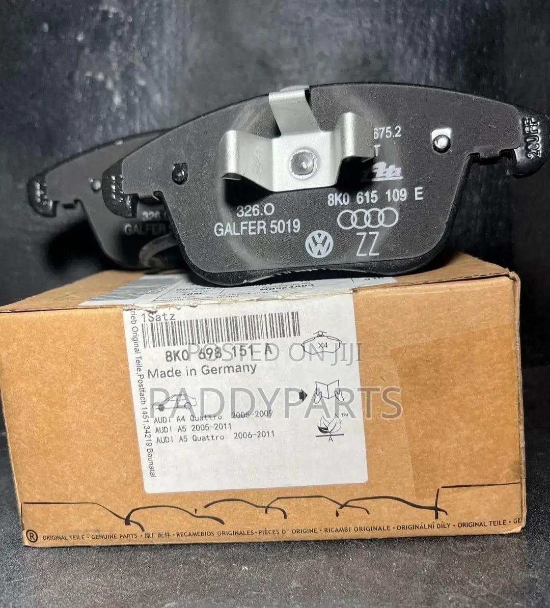 Audi A4 Brake Pad 2009-2016