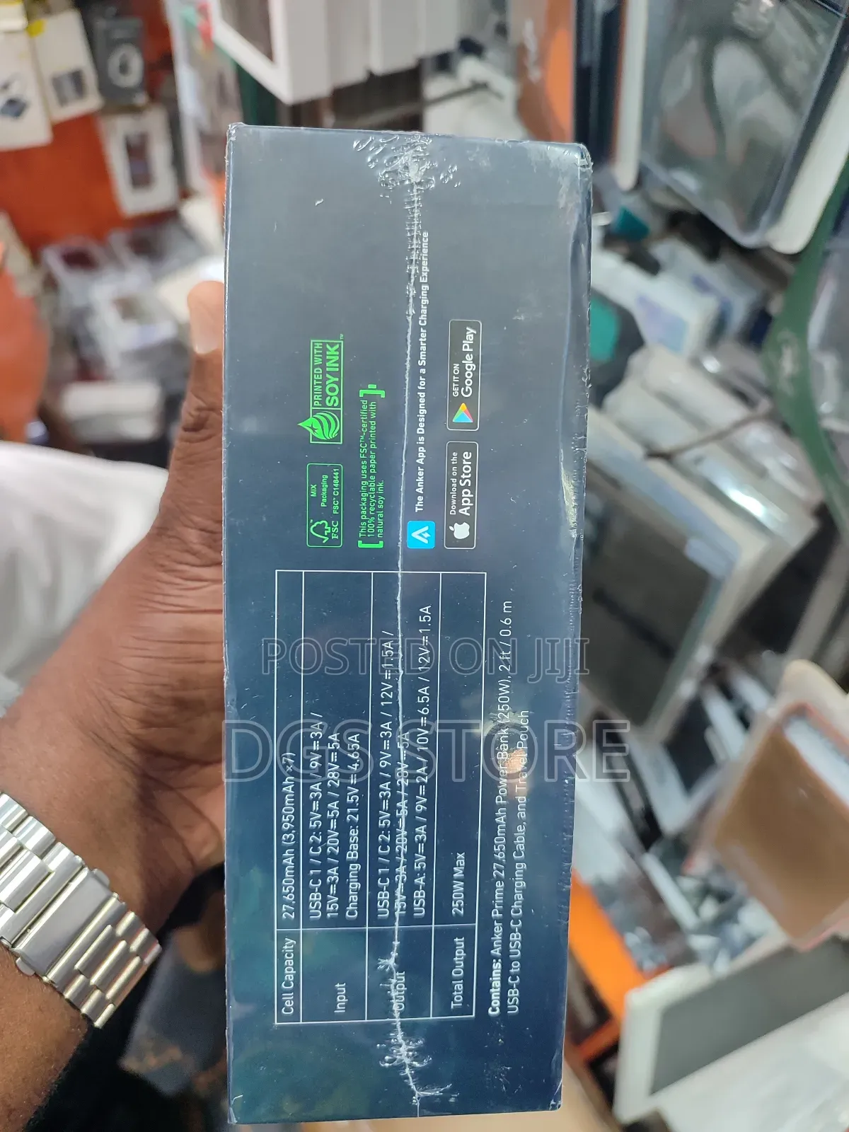 Anker Prime 27,650mah Power Bank 250w