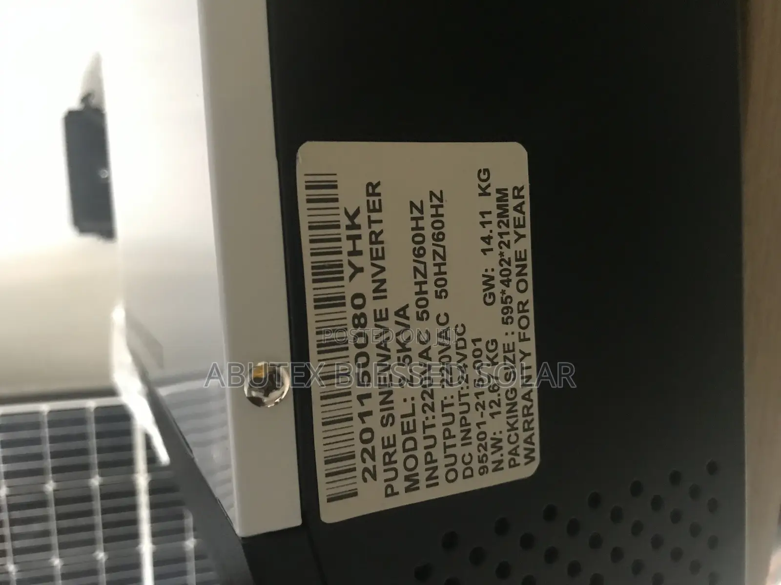 2.5kva 24v Yohako Non Hybrid Solar Inverter