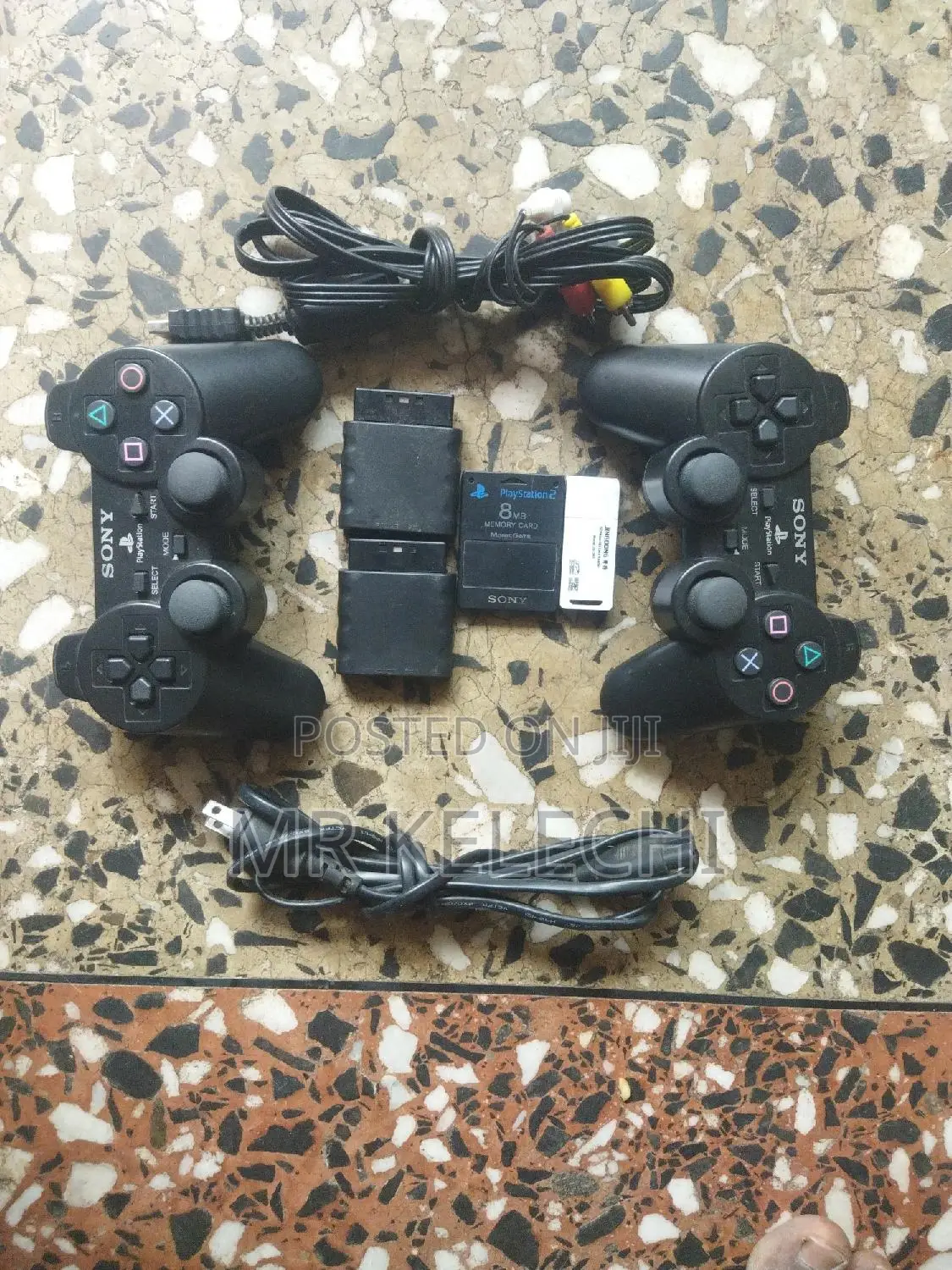 Clean Uk Used Playstation 2 With Two Wireless Pads and 40 Games. (Ps2)