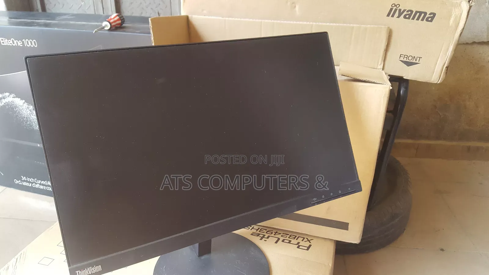 Clean 22 Inches Frameless Monitor