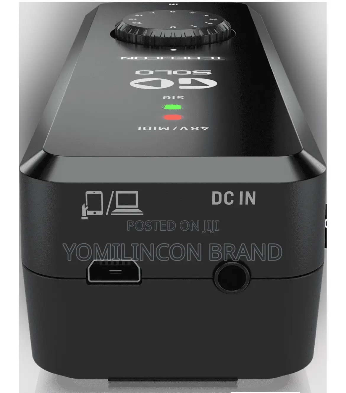 Tc-Helicon GO SOLO Audio/Midi Interface for Mobile Devices