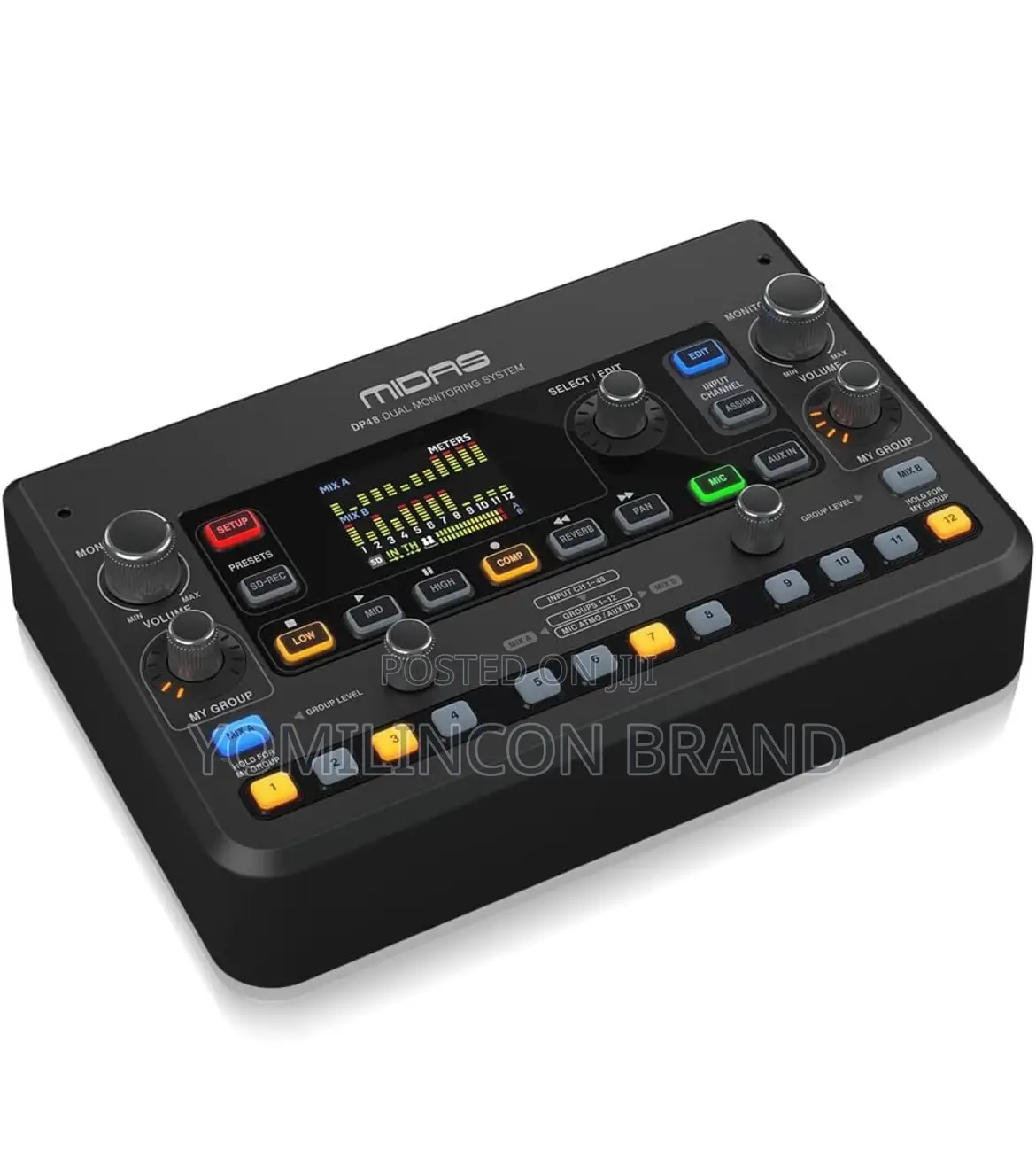 Midas Dp48 Dual 48 Channel Personal Monitor Mixer With Sd C.