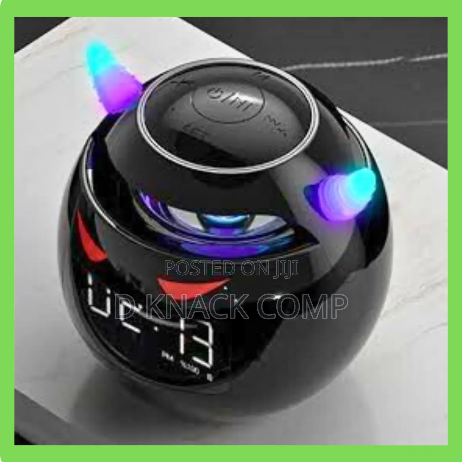 G9 Bluetooth Speaker Clock Alarm Audio Plug-in Card