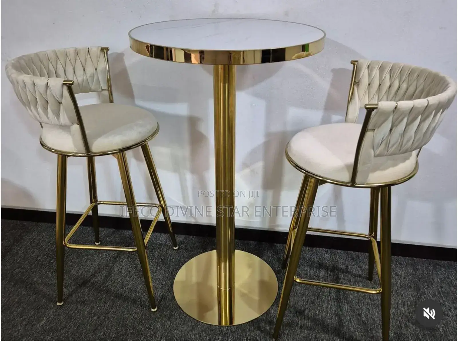 Outdoor High Table and Chairs