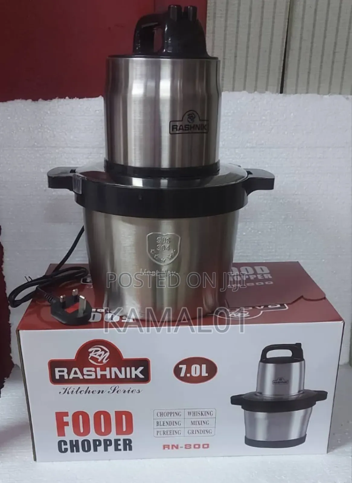 Rashnik 7L Yam Pounder/Food Processor