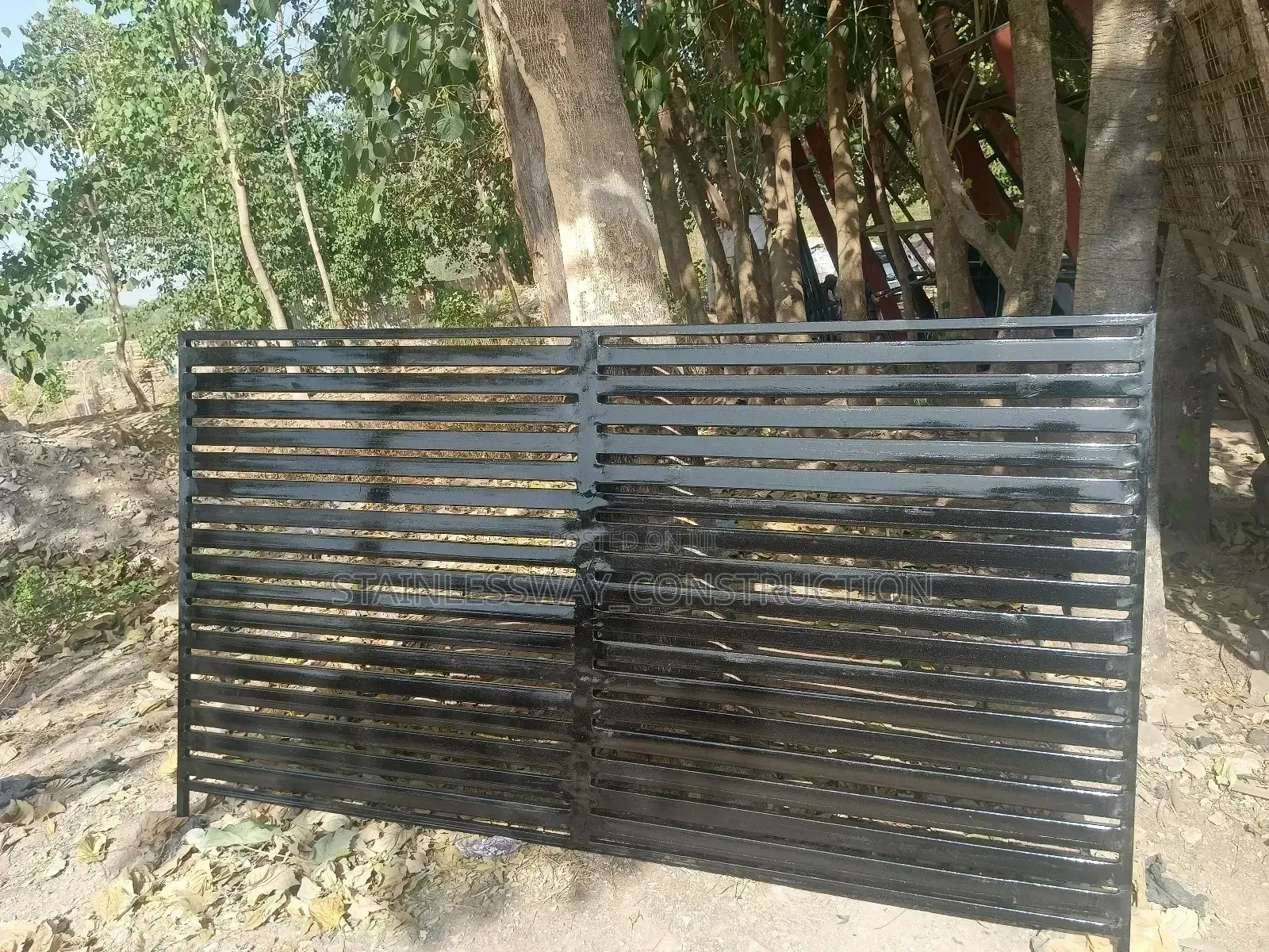 Black Handrails Balcony