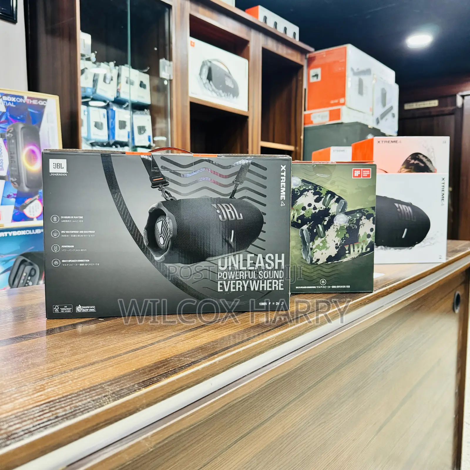 The JBL Xtreme 4 Wireless Bluetooth Portable Smart Speaker