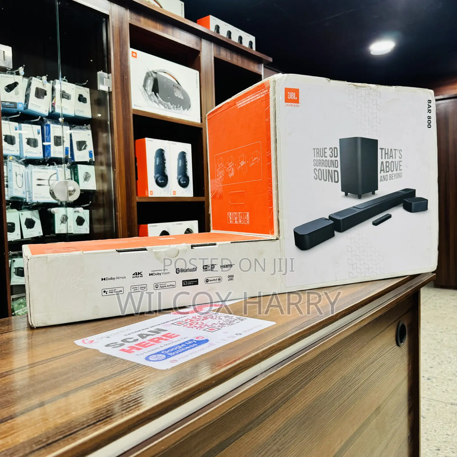 JBL Sound Bar 800 Home Theater Wireless Bluetooth Smart Wi-Fi System