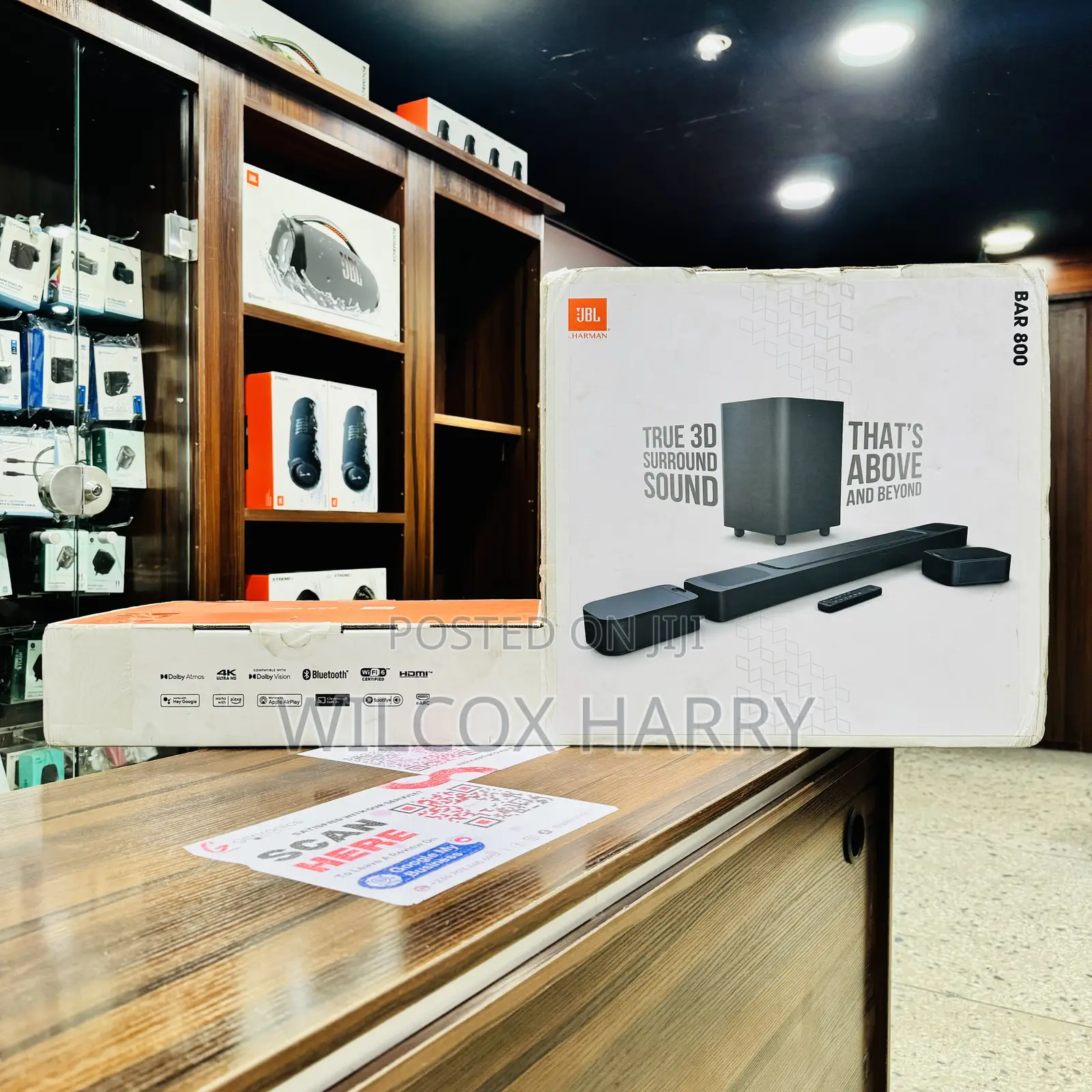 JBL Sound Bar 800 Home Theater Wireless Bluetooth Smart Wi-Fi System