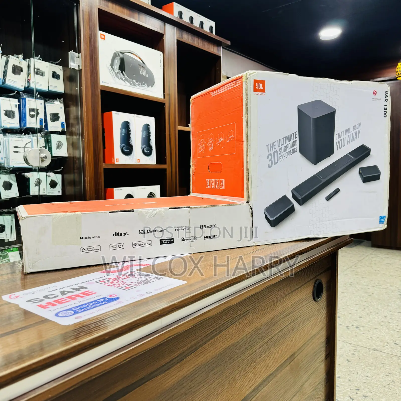 JBL Sound Bar 1300 Home Theater Wireless Wi-Fi Hdmi Bluetooth System