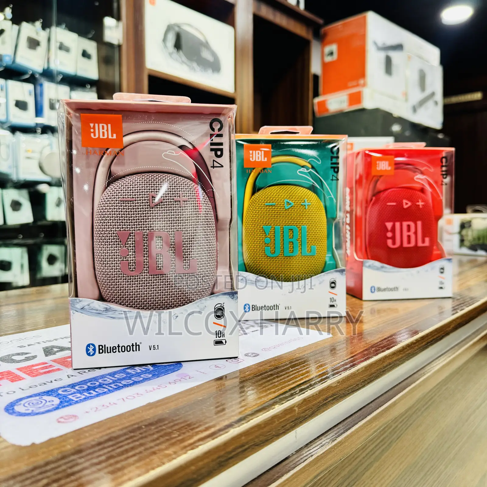 JBL Clip 4 Wireless Bluetooth Smart, Portable Speaker