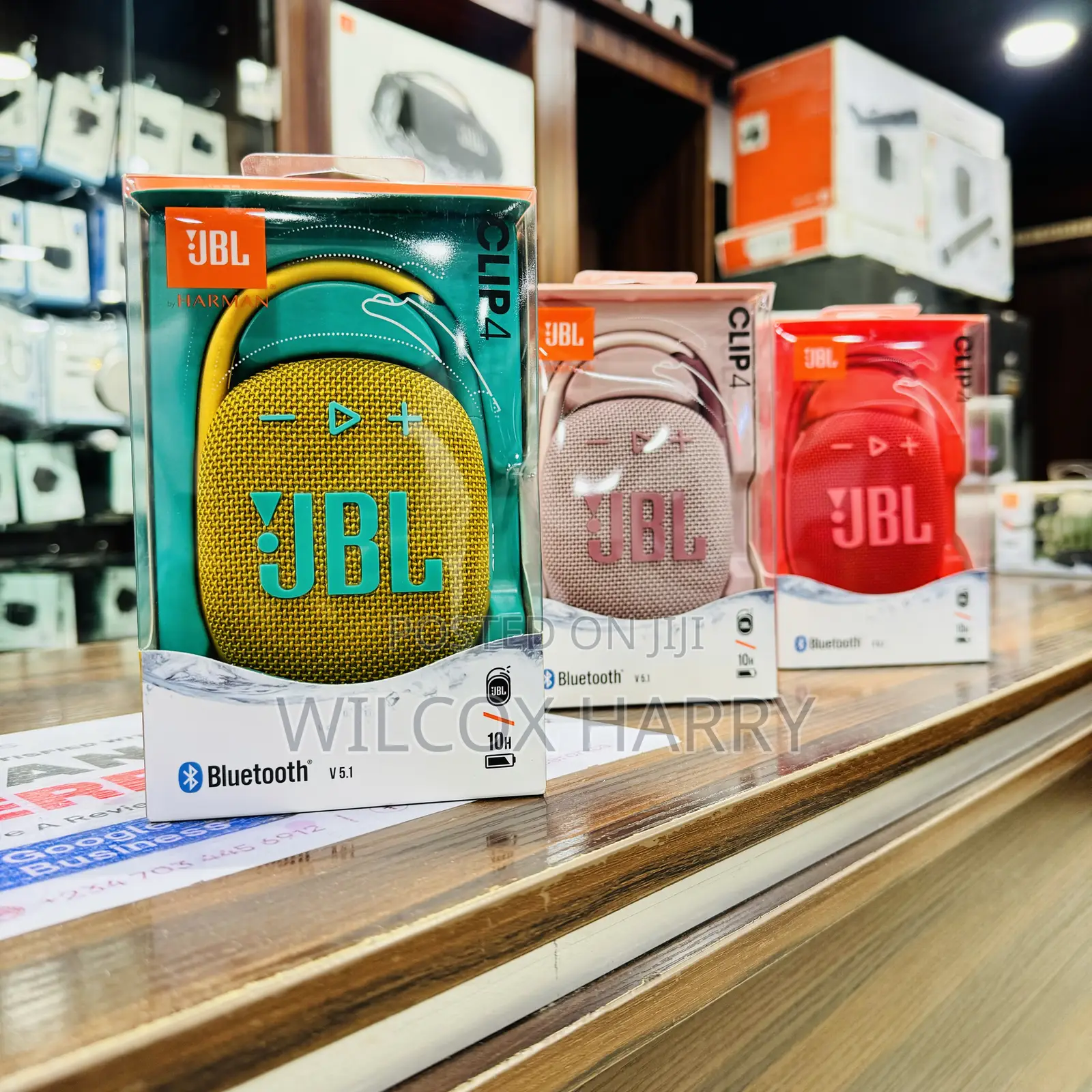JBL Clip 4 Wireless Bluetooth Smart, Portable Speaker