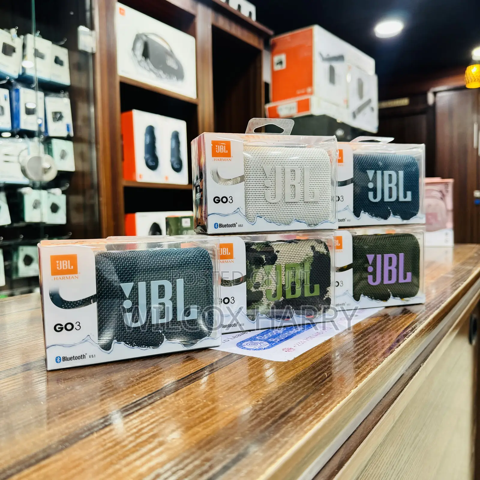 JBL G0 3 Speaker Portable Wireless Bluetooth Smart Speaker
