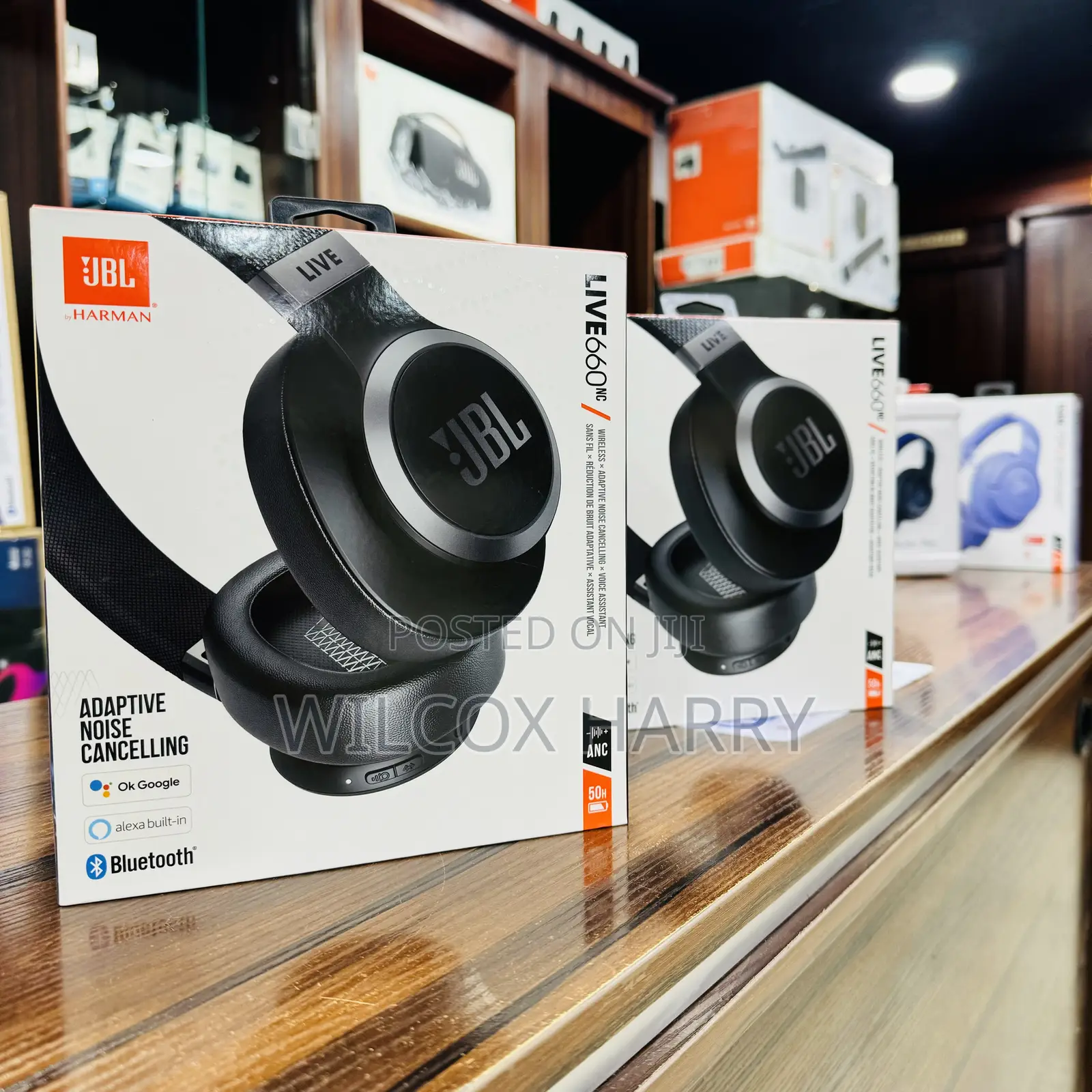 JBL Live 660 Nc Bluetooth Wireless Noise, Cancellation Headphone