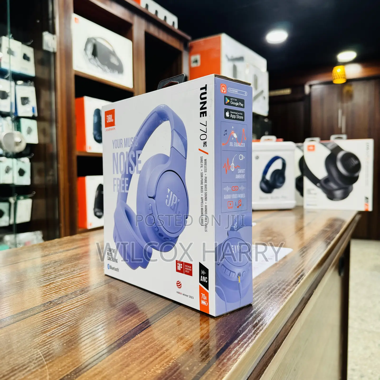 JBL Tune 770nc Wireless Bluetooth Noise, Cancellation Headphone