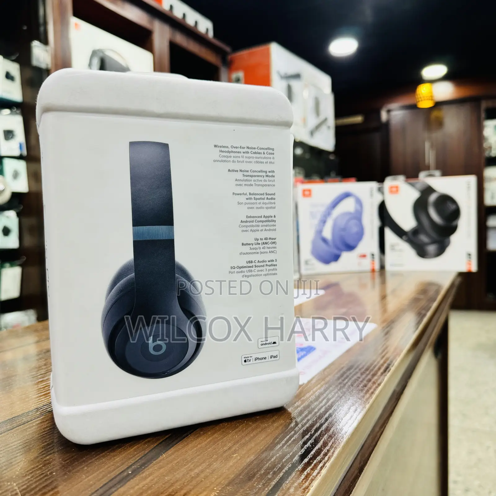 Beats Studio Pro Wireless Bluetooth Headphone Noise, Cancellation