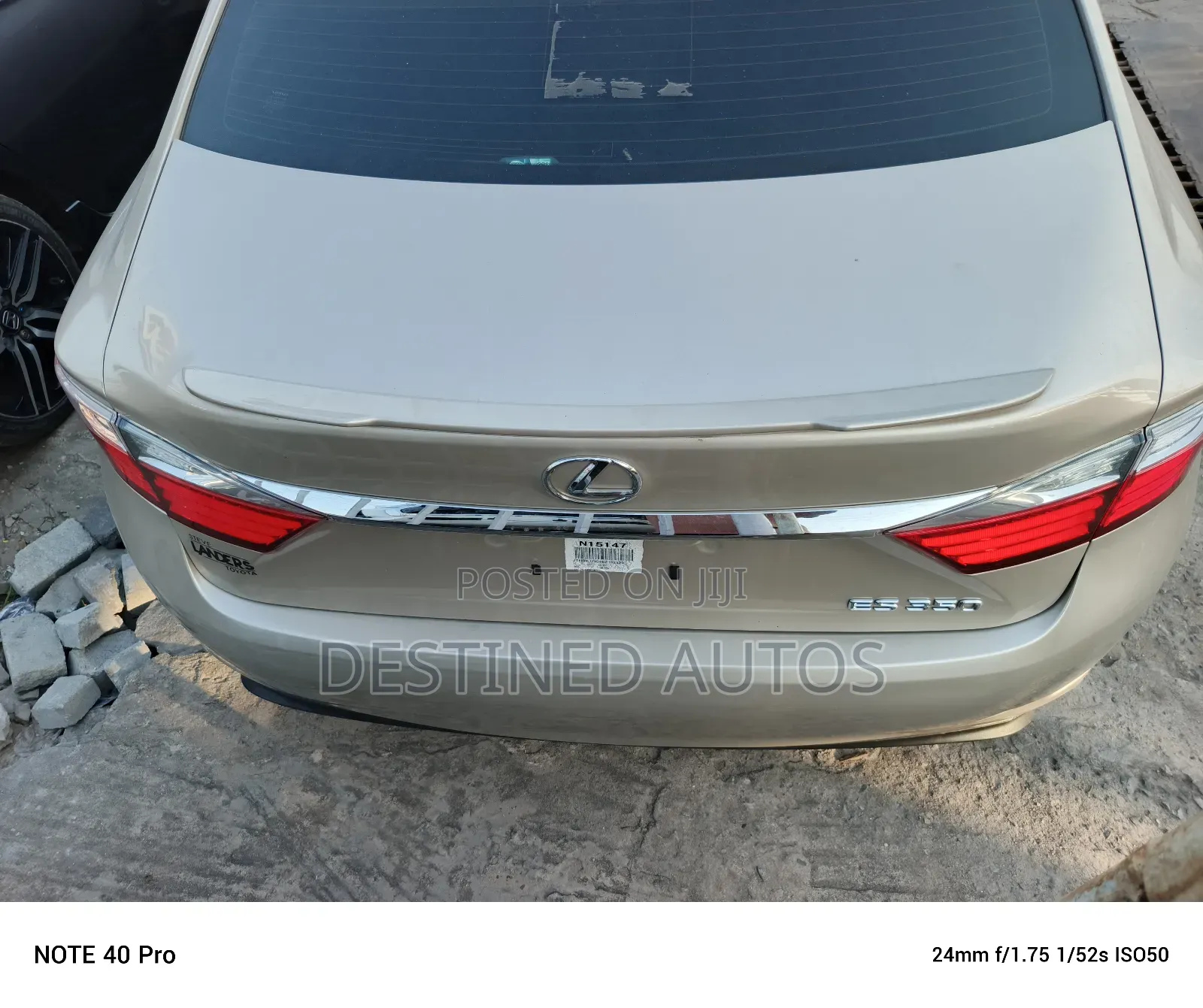 Lexus ES 350 FWD 2014 Gold