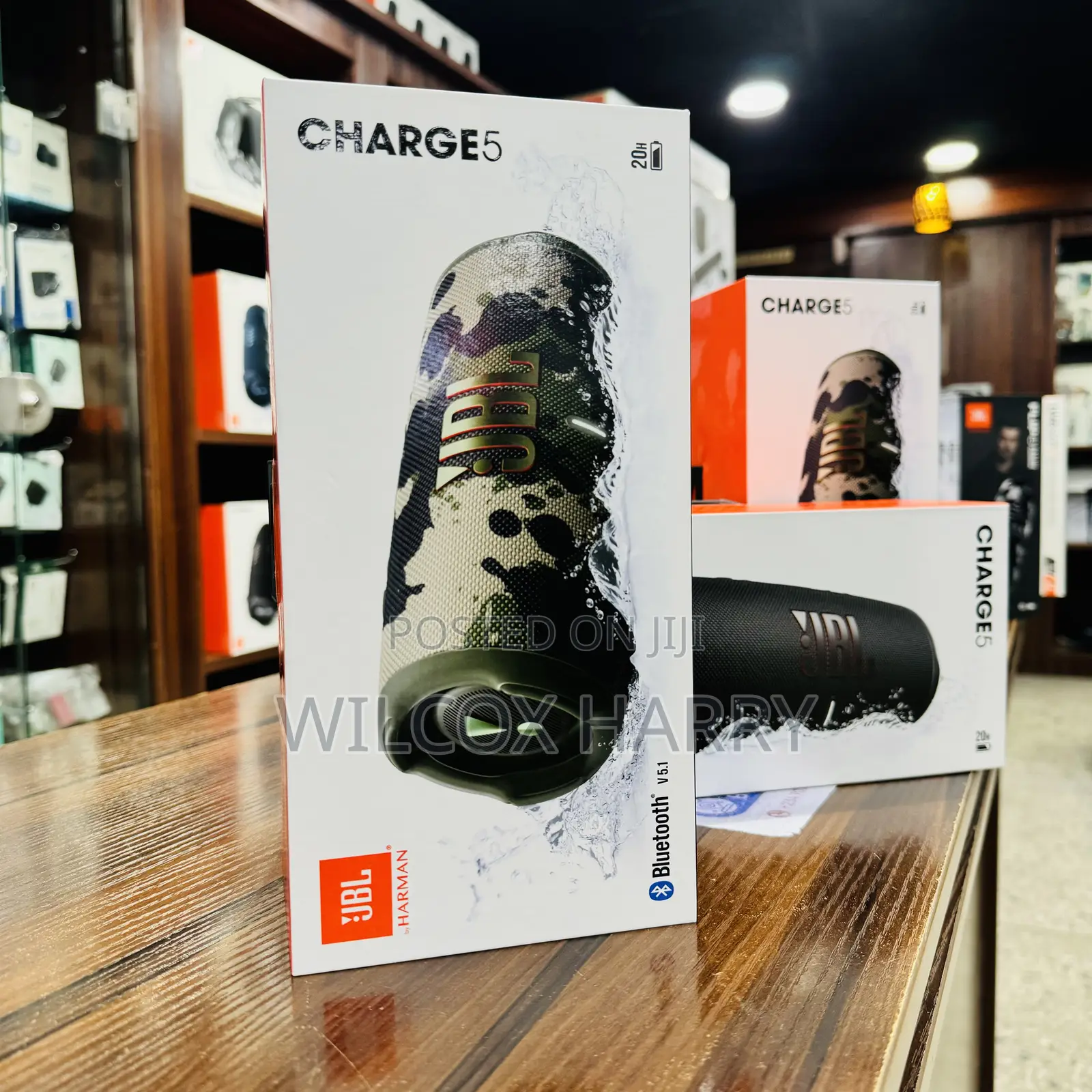 JBL Charge 5 Wireless Smart, Portable Bluetooth Speaker