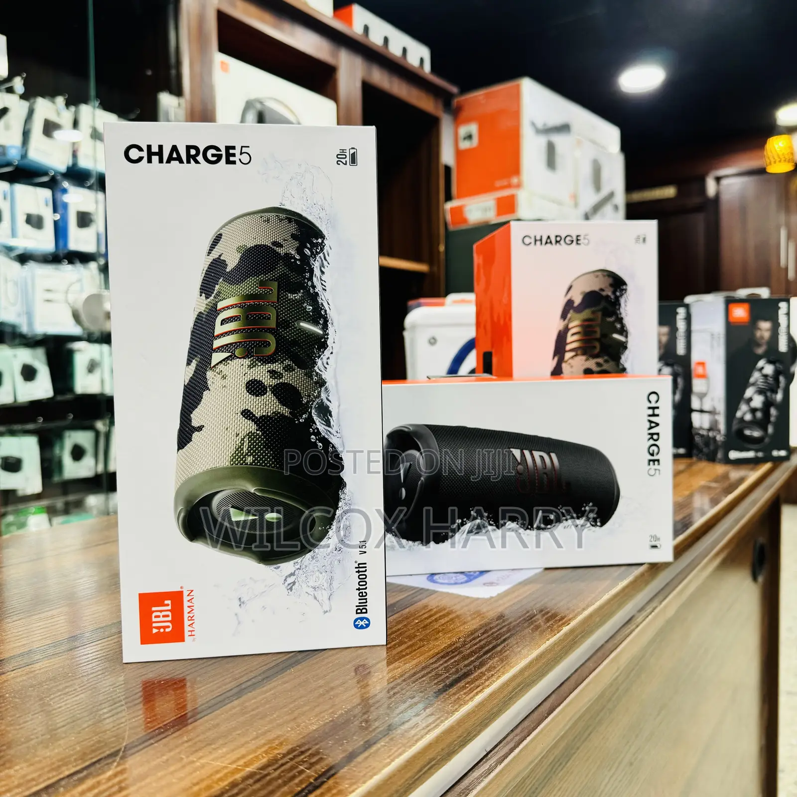 JBL Charge 5 Wireless Smart, Portable Bluetooth Speaker