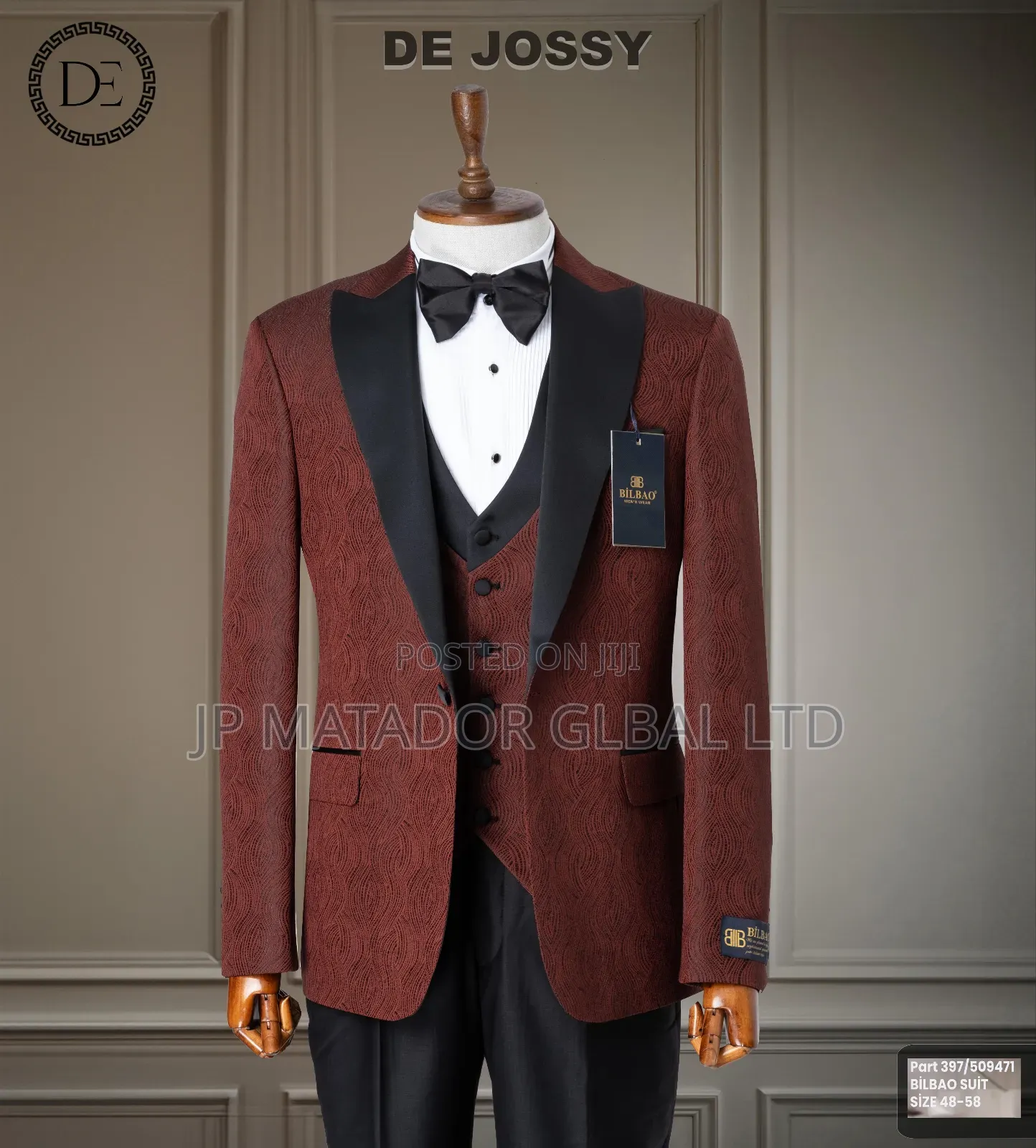 Italian Bilbao Ceremonial Suit 46-58-60