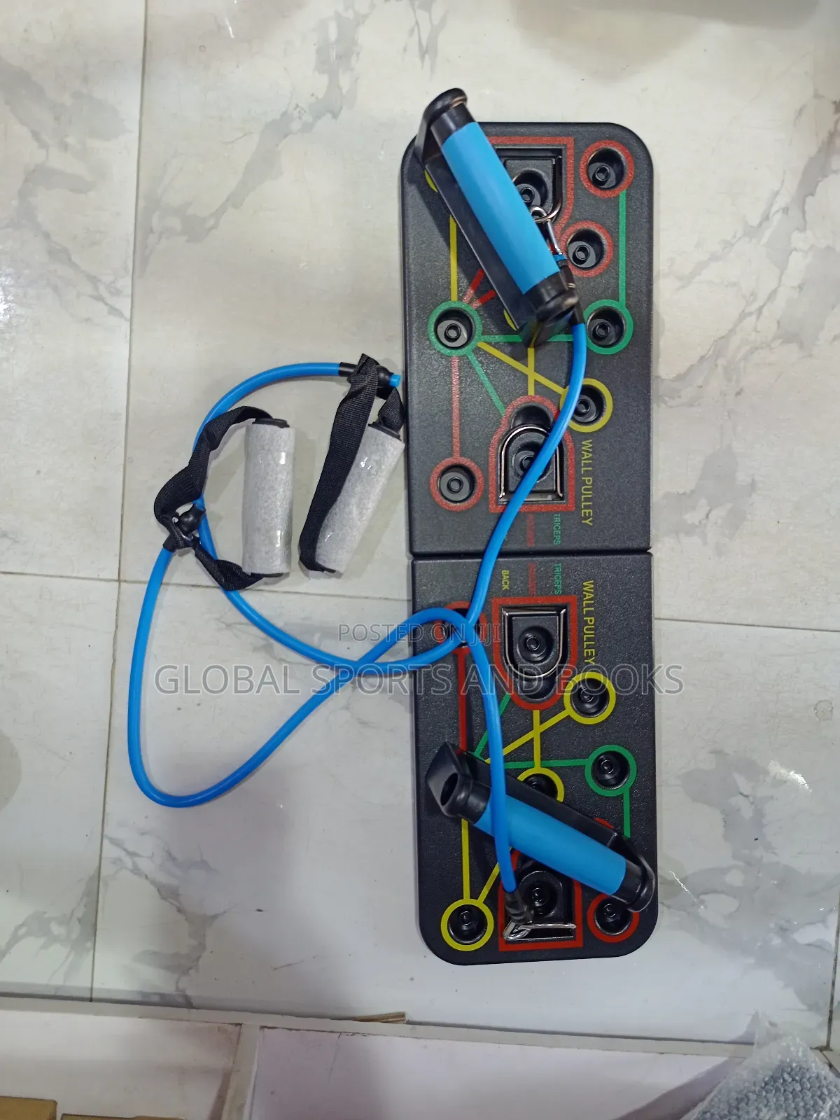 Push Up Board and Resistance Rope