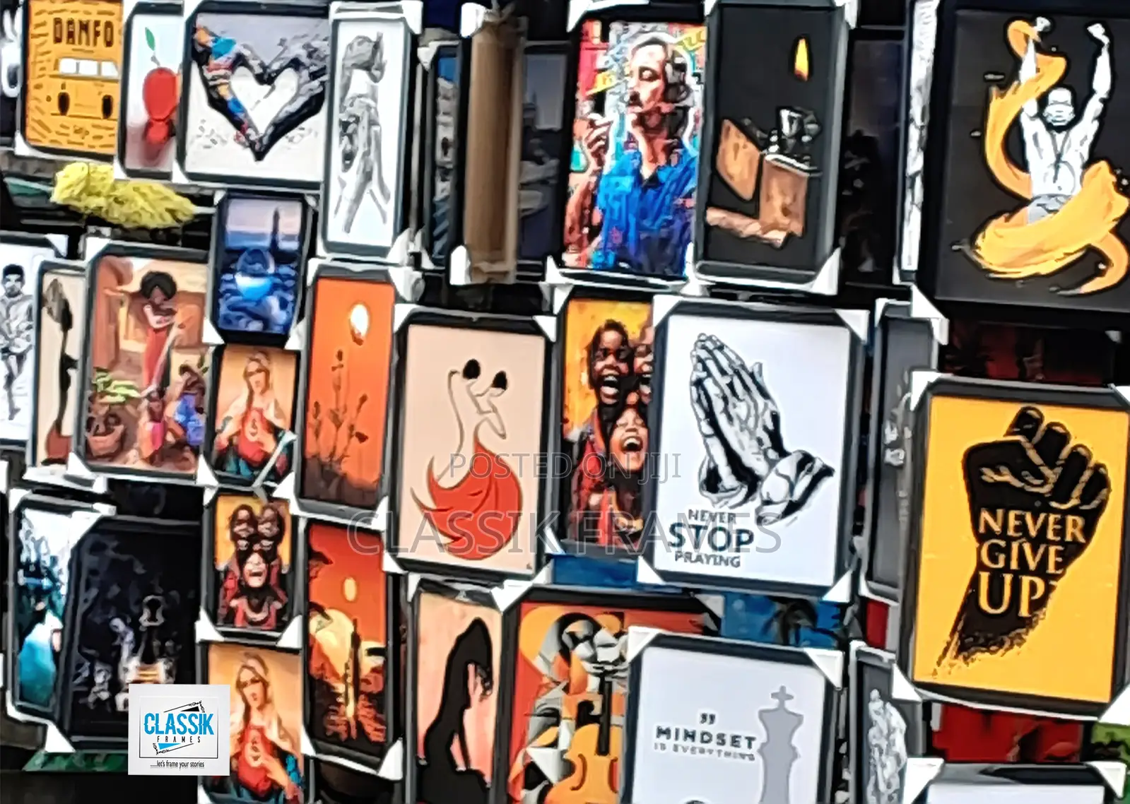 Hd Framed All Gidi Artworks With Framing