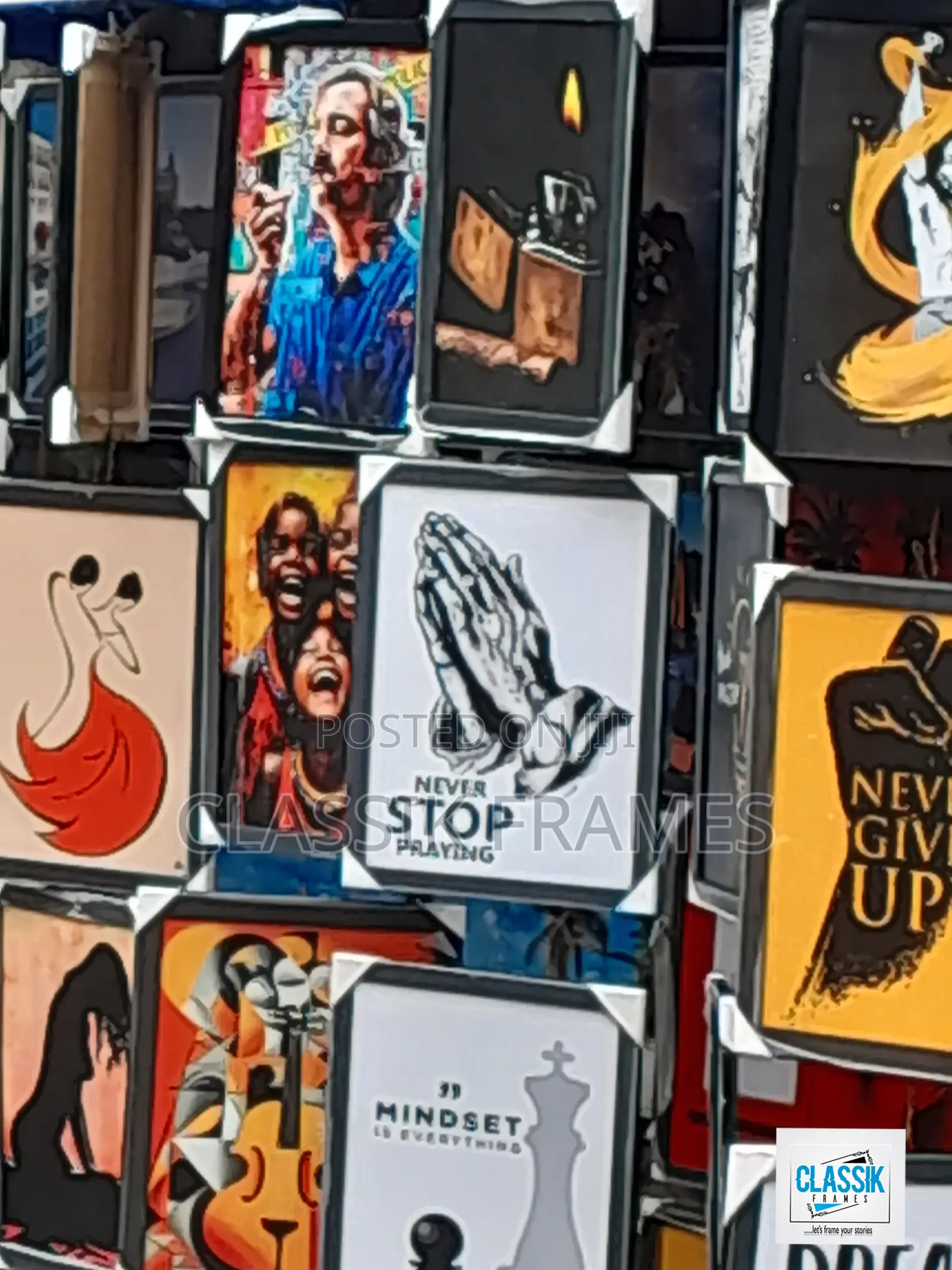 Hd Framed All Gidi Artworks With Framing