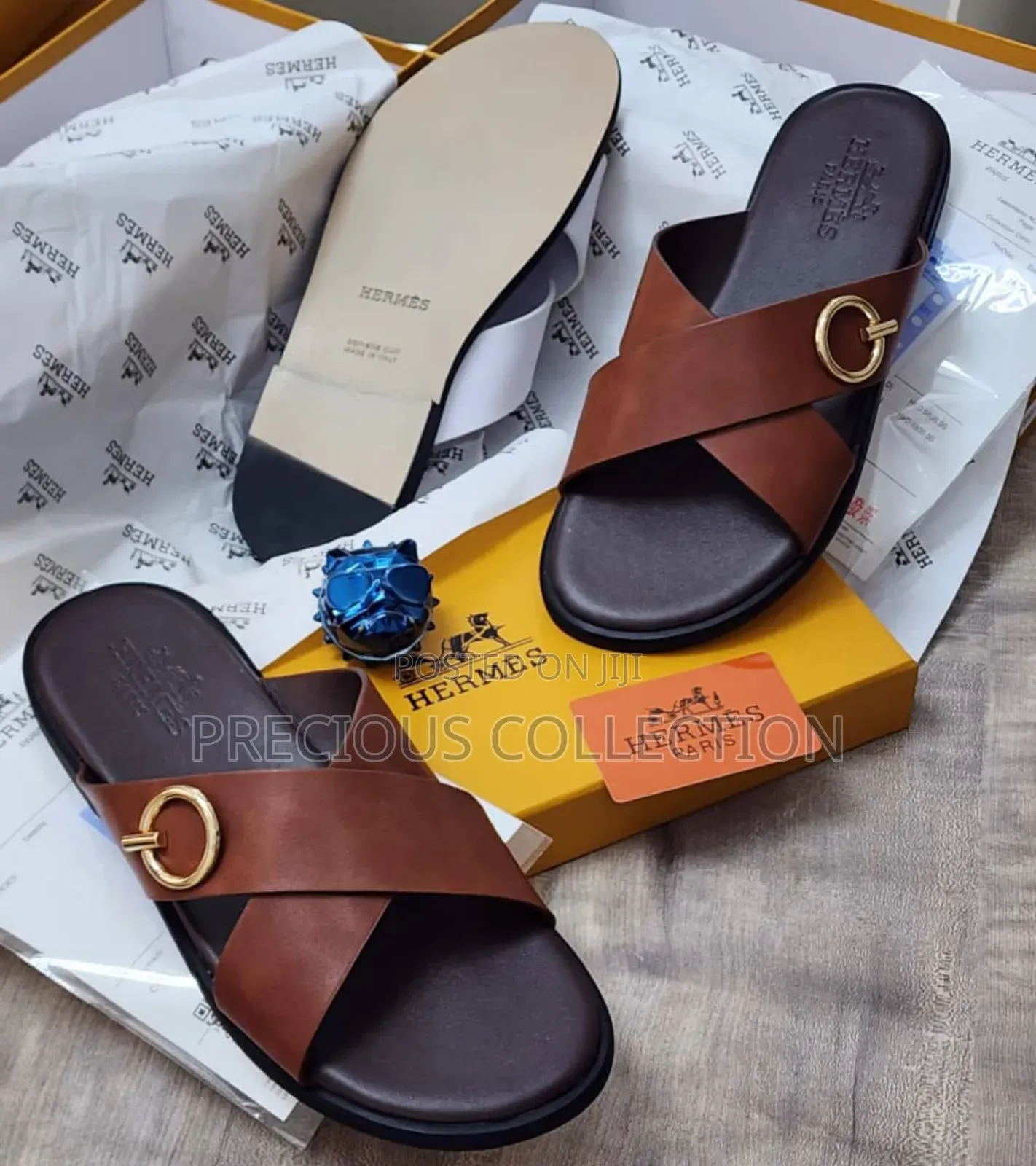 Men's Hermes Classic Sildes
