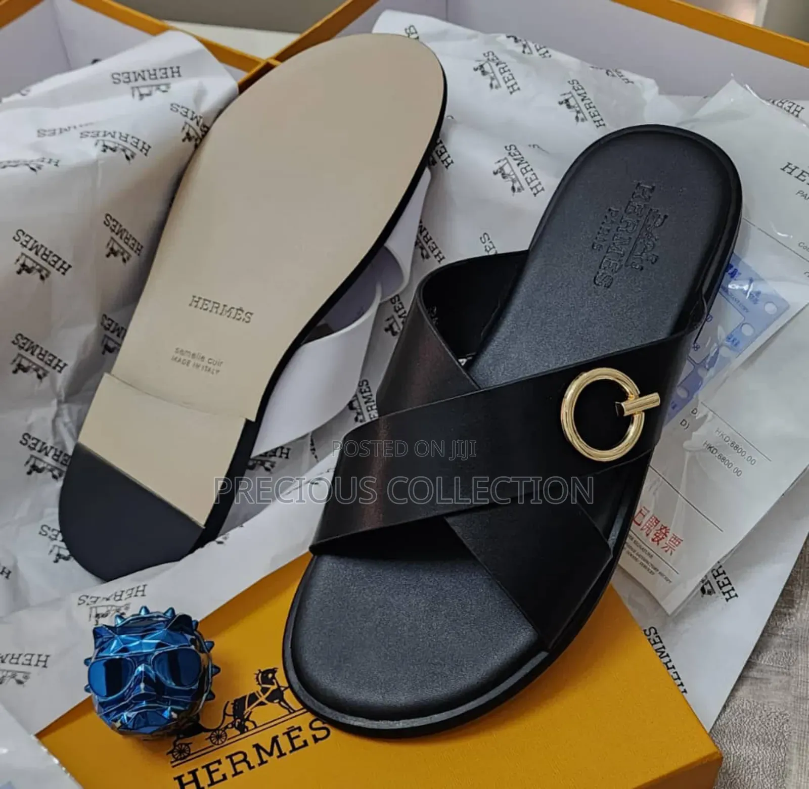 Men's Hermes Classic Sildes