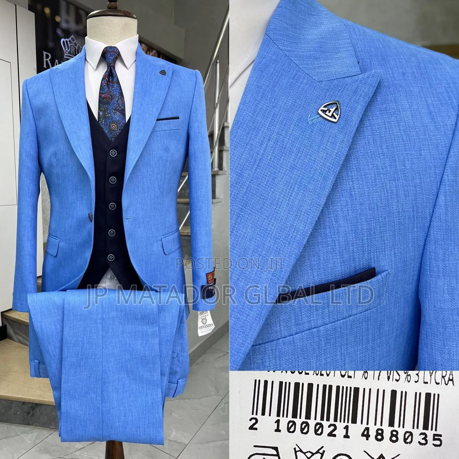 Turkish Fernandez Suit 46-56-58