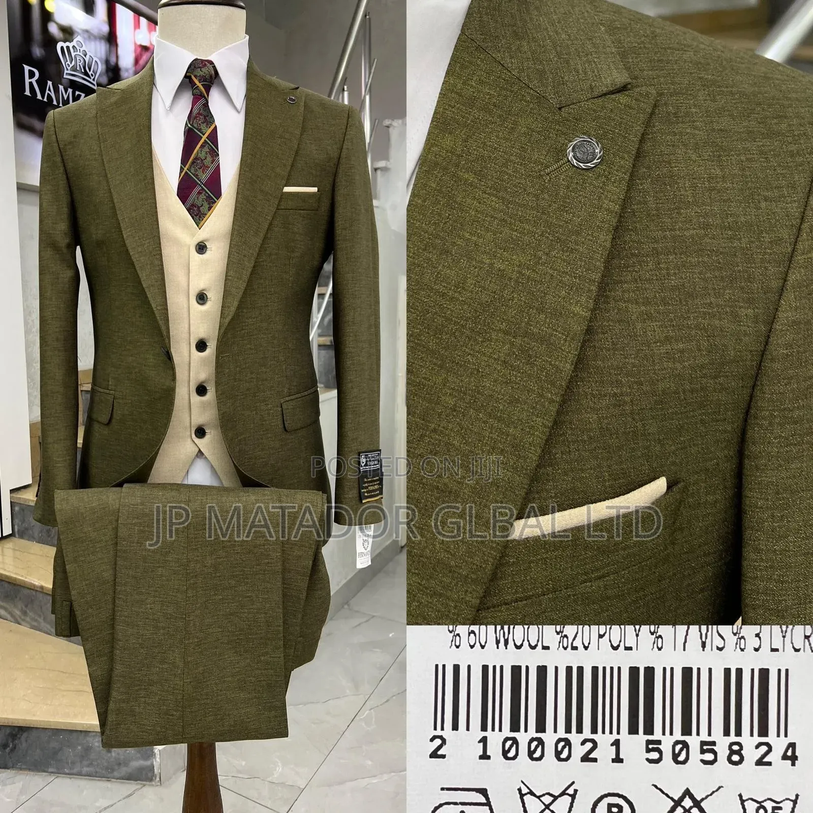 Turkish Fernandez Suit 46-56-58