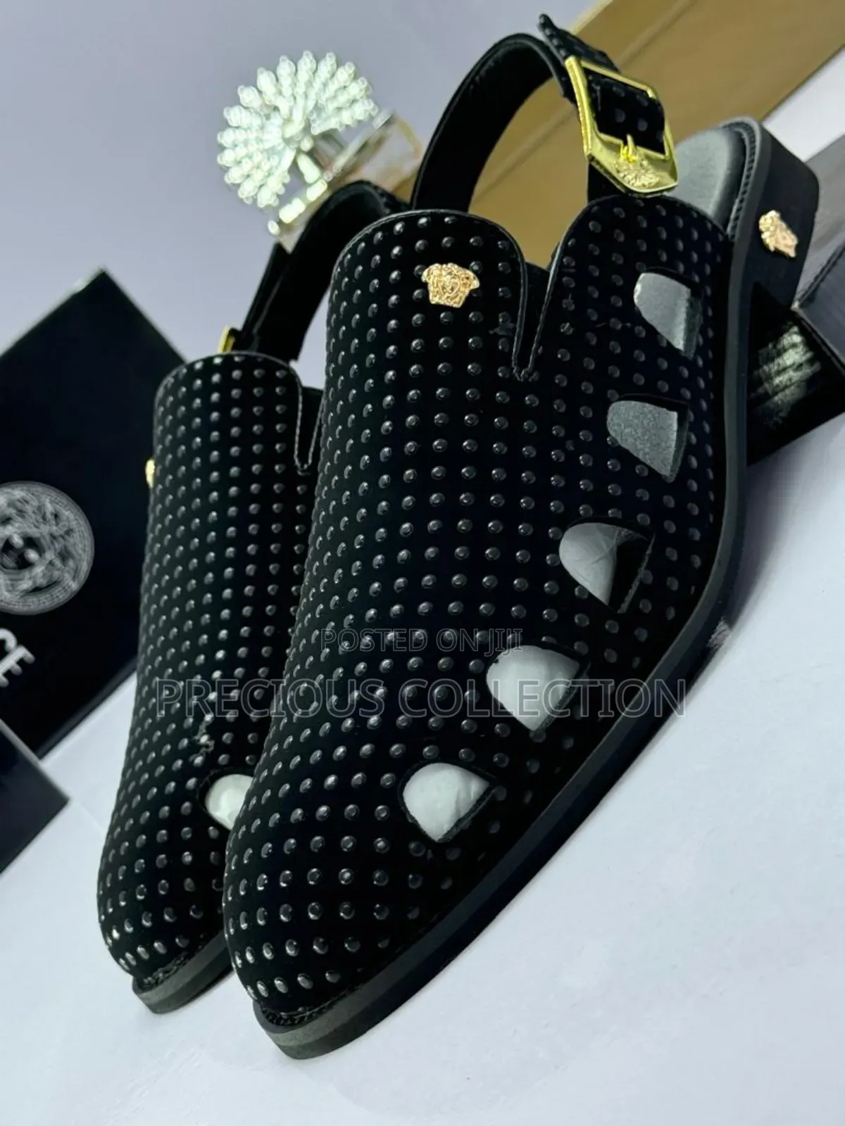 Men's Versace Stoned Vintage Sandals