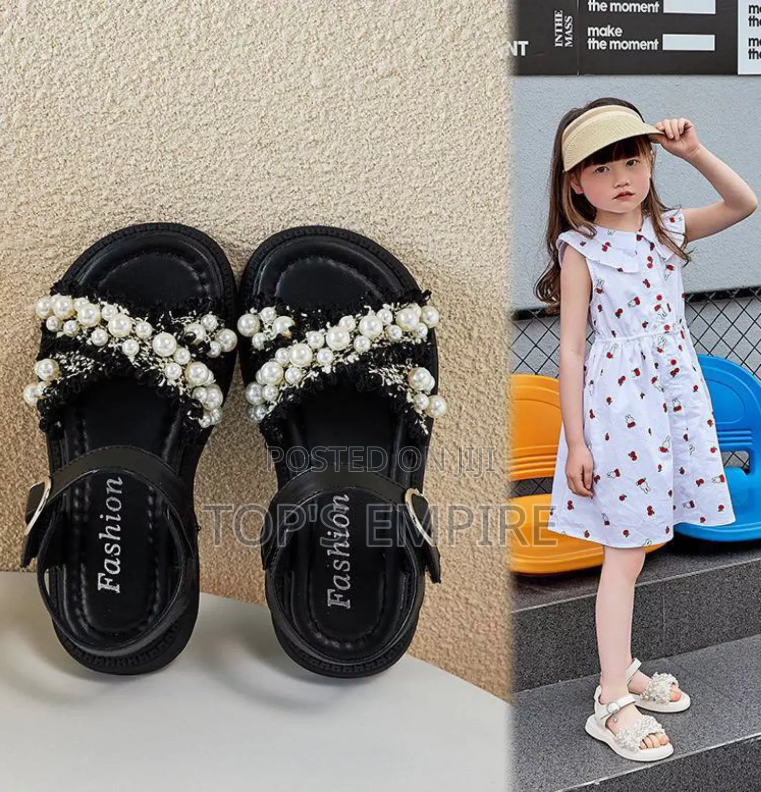 Sandalias Soft Sole Comfy French Pearl Embellished