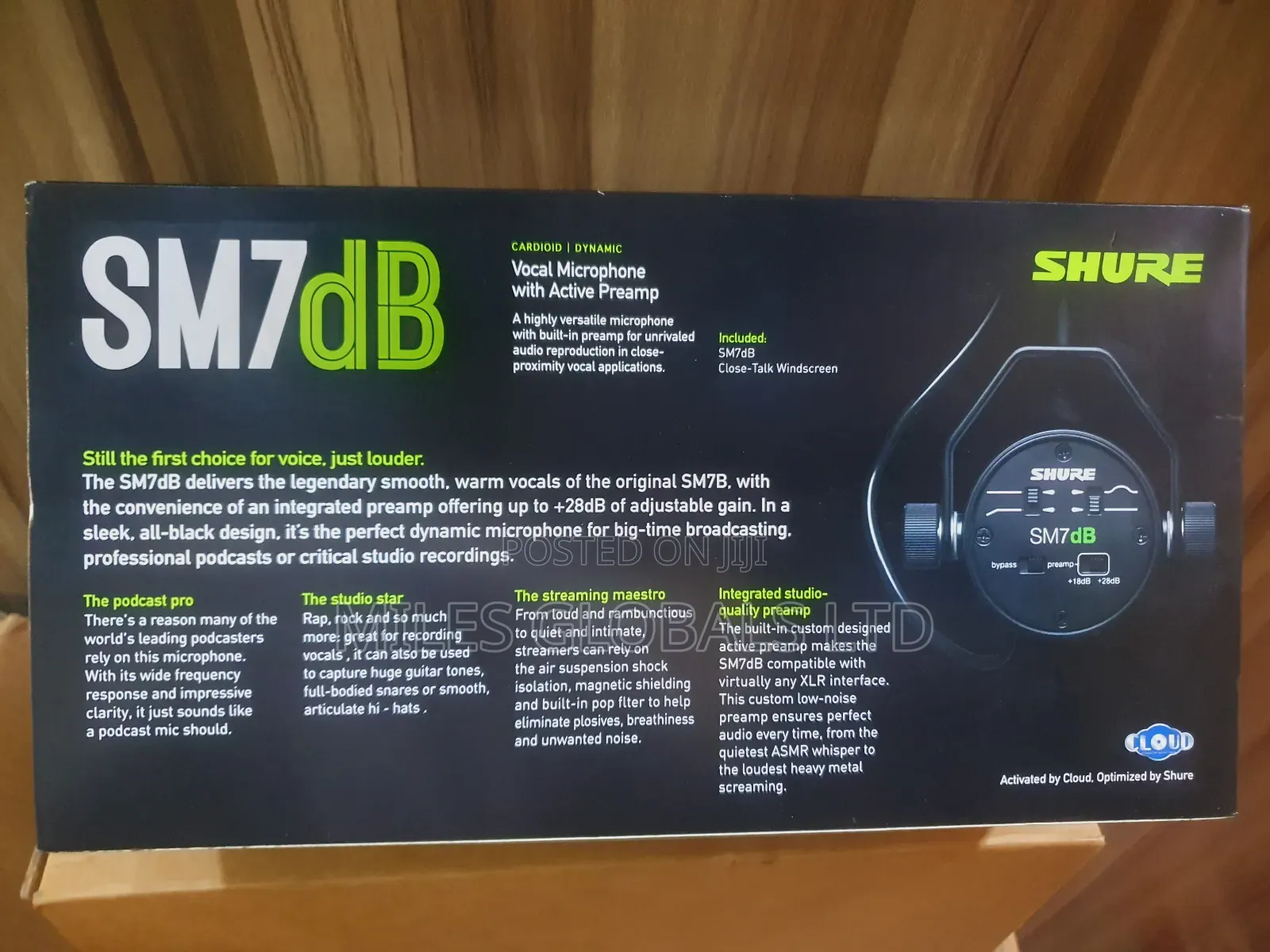 Shure Condenser Microphone Sm7db