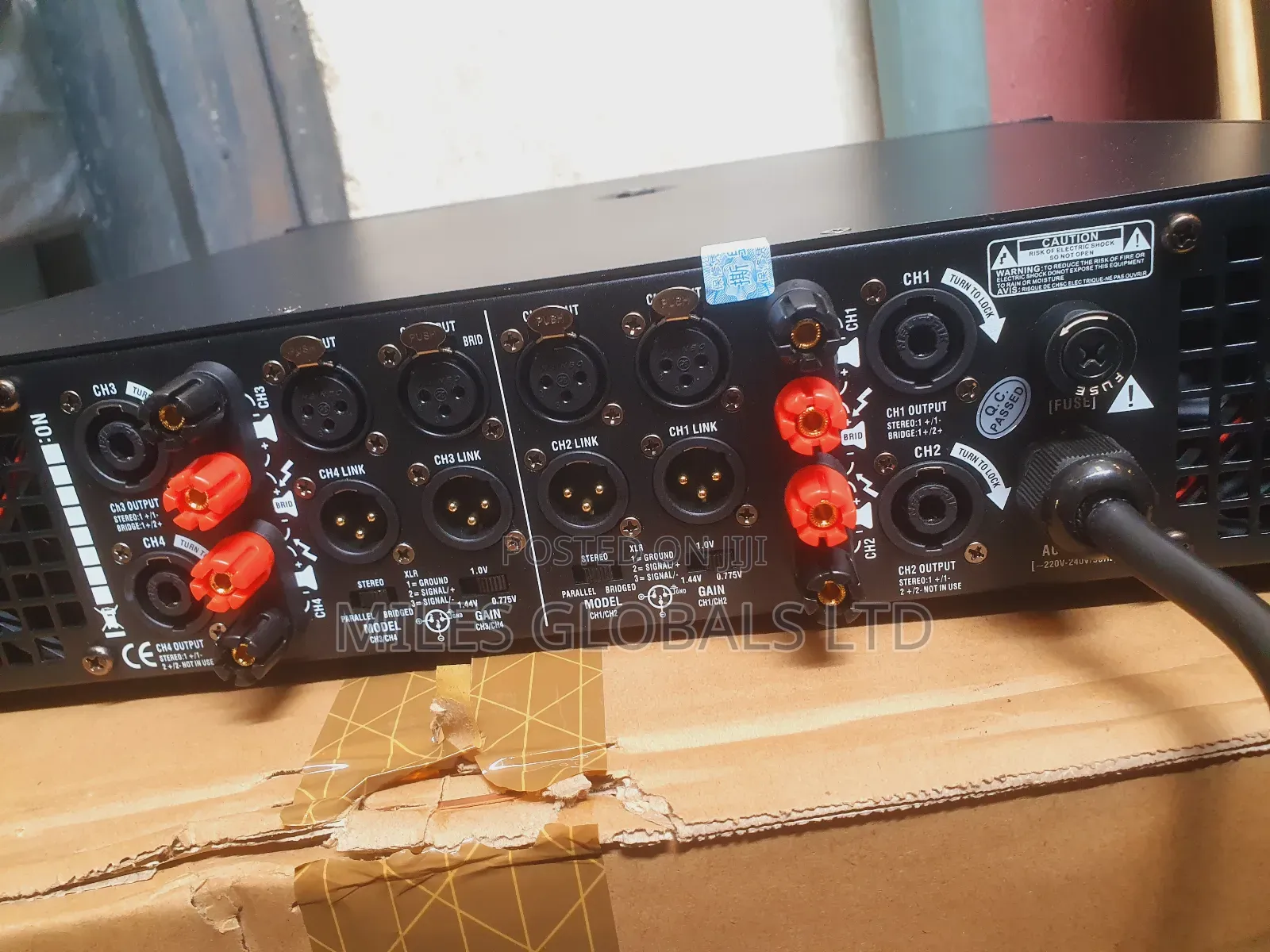 4channel Power Amplifier