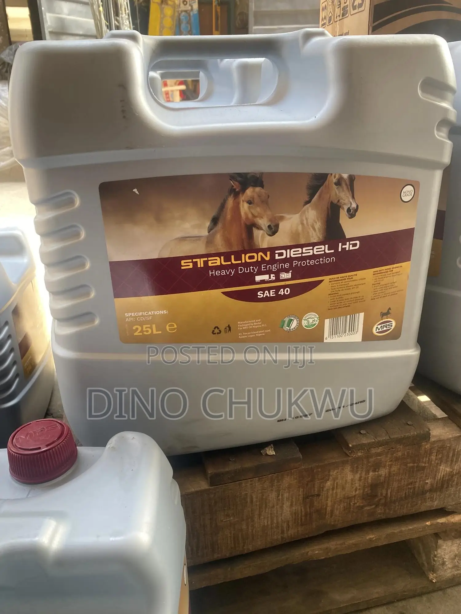 Stallion Diesel Heavy Duty Oil (25 Litres)