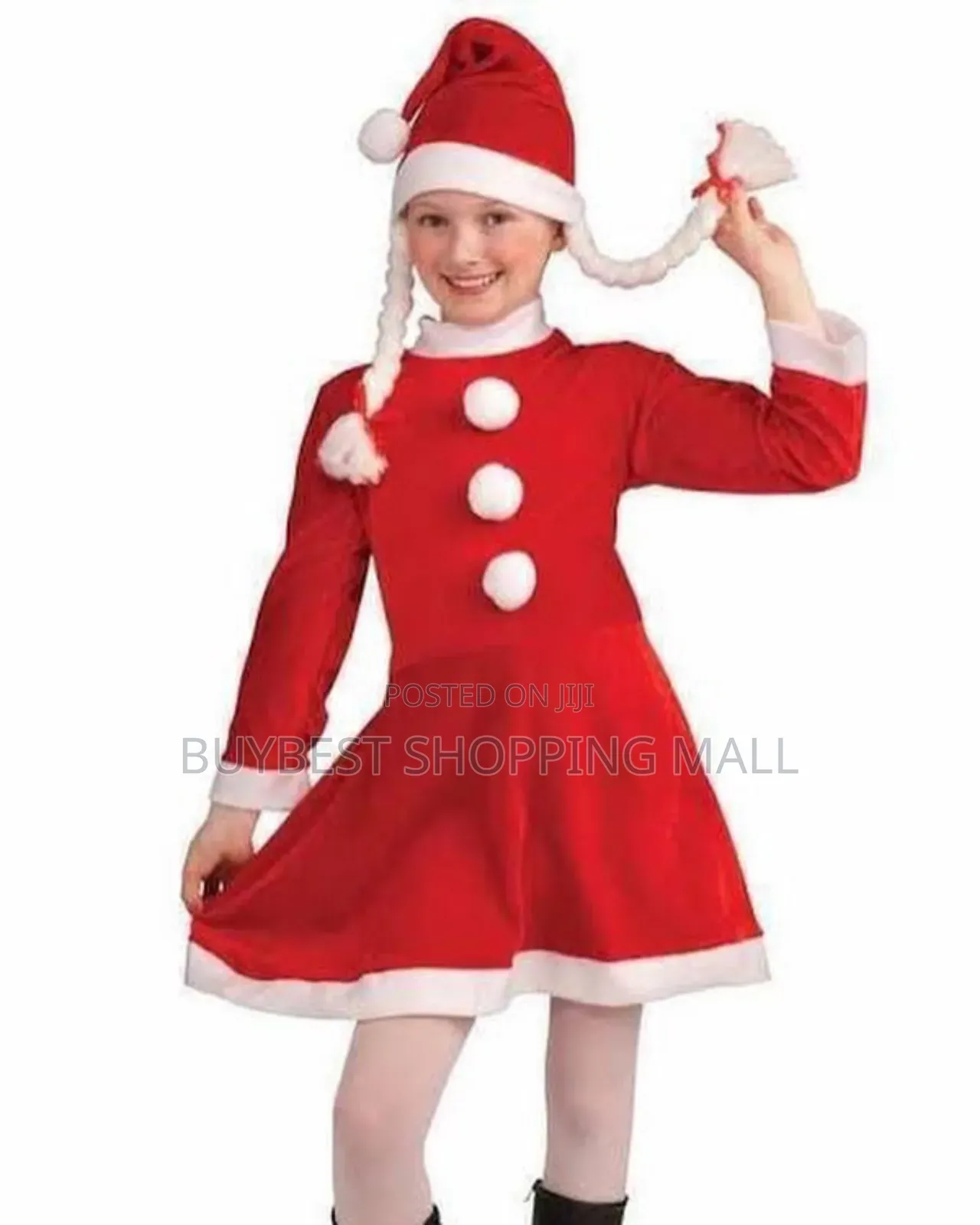 Santa Claus Costume for Girls
