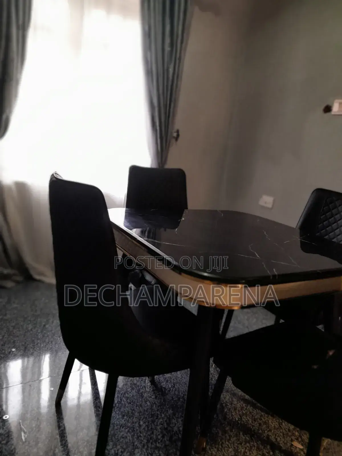 4 Seater Marble Dining Set