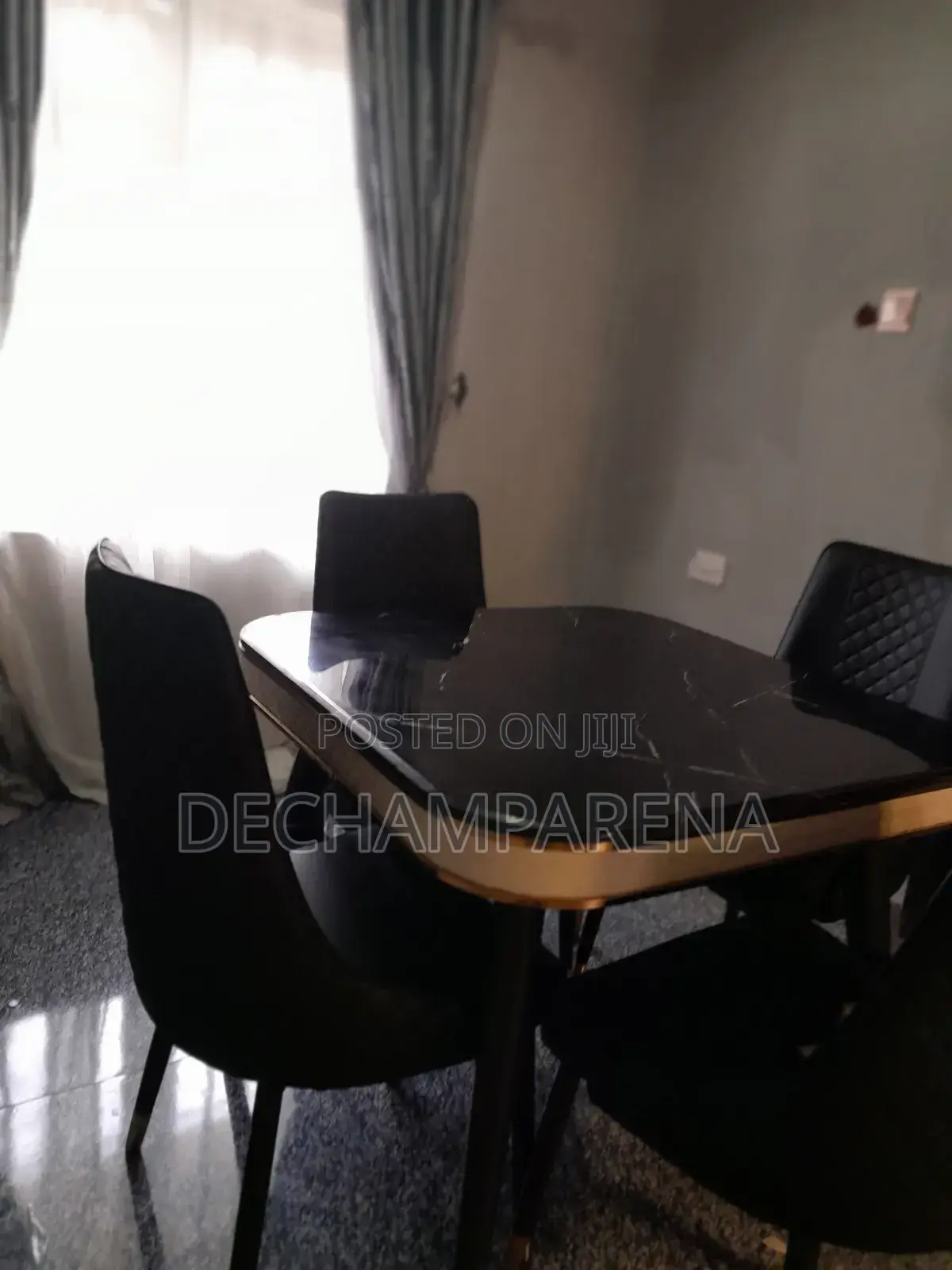 4 Seater Marble Dining Set
