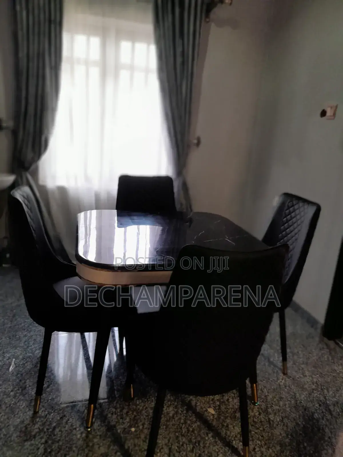 4 Seater Marble Dining Set
