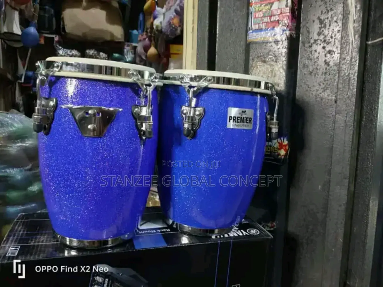 Mini Conga Drum Available in Different Colors