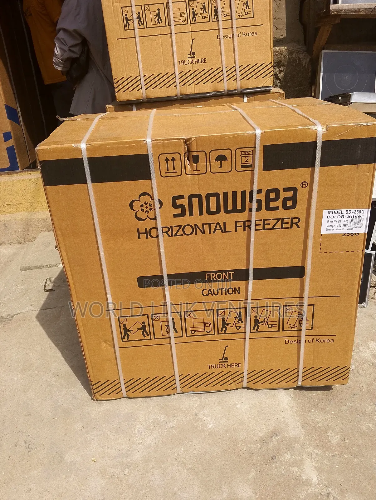 Snowsea Chest Freezer Model Bd 258g