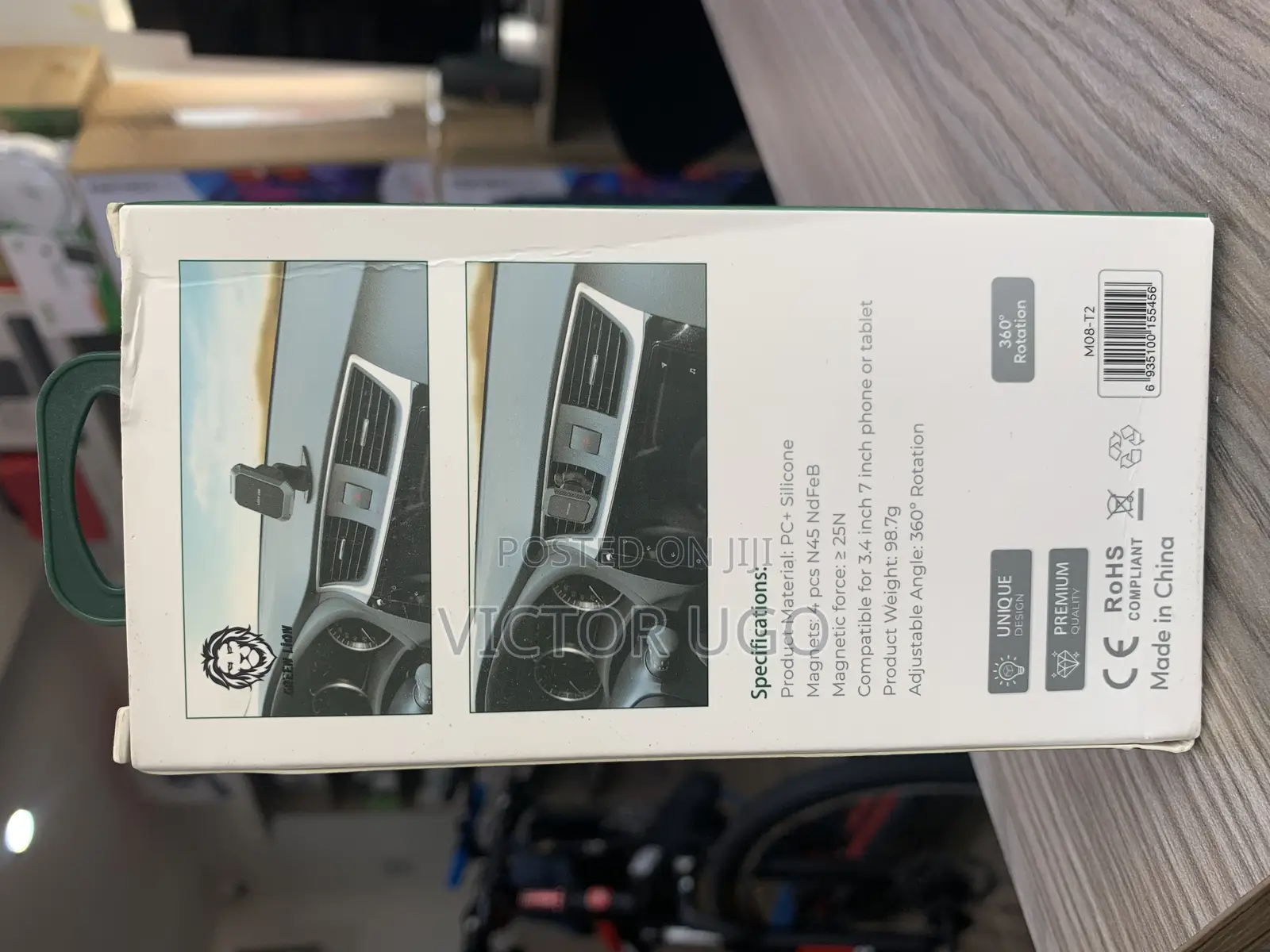 Green Lion Magnetic Car Phone Holder
