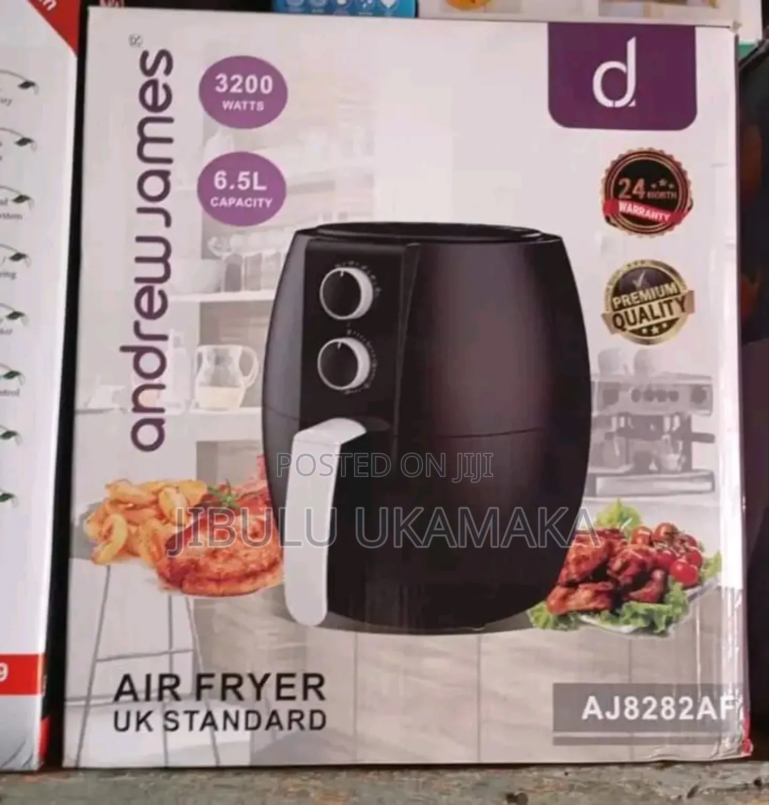 Andrew James Air Fryer 6.5L