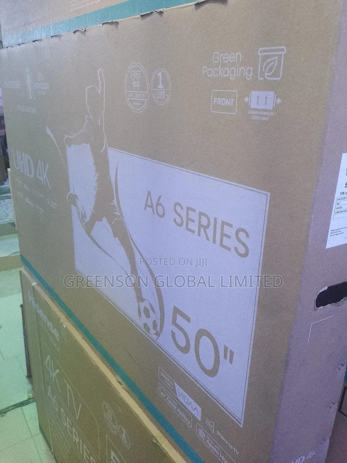50 Inches Original Hisense Smarttv