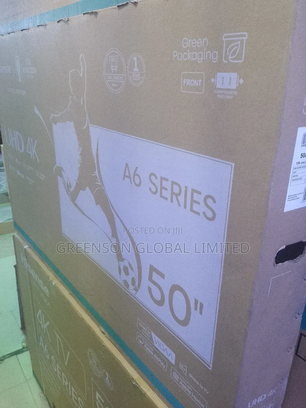 50 Inches Original Hisense Smarttv
