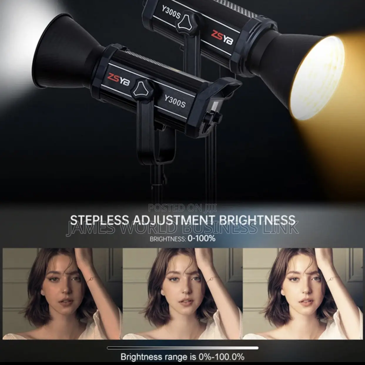 Zsyb Y300s Led Video Studio Light Bi Color 300watts